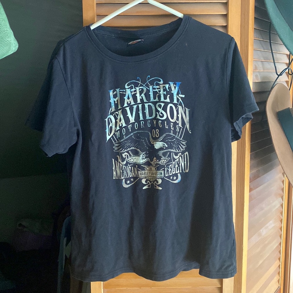 Harley Davidson women’s shirt size large Lima Ohio